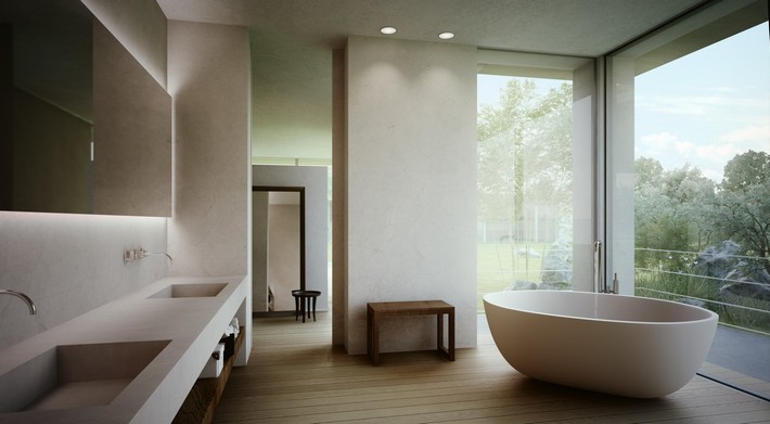 Improve-your-bathroom-with-this-Oval-bathtubs